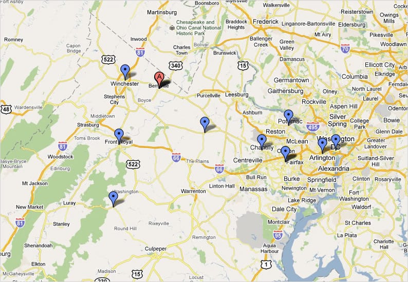 Our Locations Piedmont Roofing