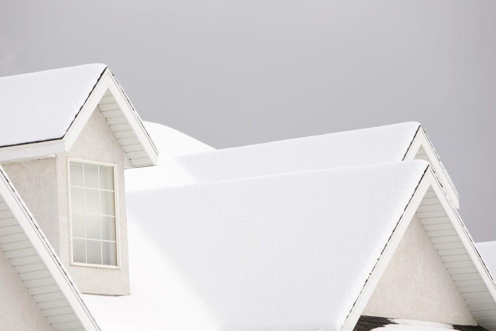 Snow Covered Roof | Piedmont Roofing