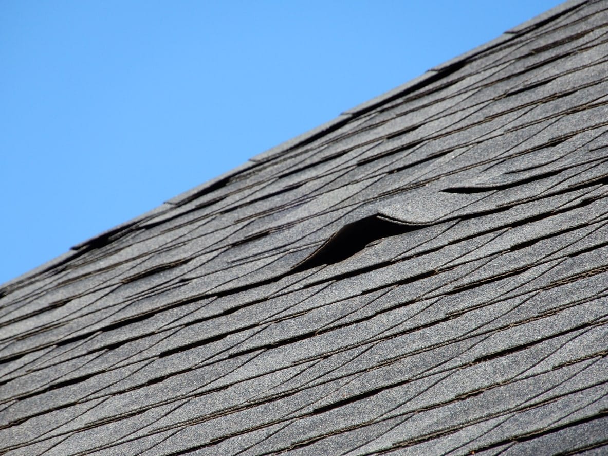 Peeling Shingles | Piedmont Roofing
