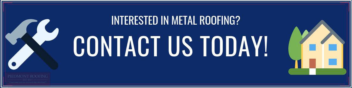 Contact Us Today to Learn About Our Metal Standing Seam Roof Installation - Piedmont Roofing