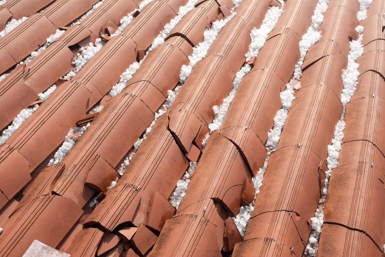 Hail Damage to Your Roof - Piedmont Roofing
