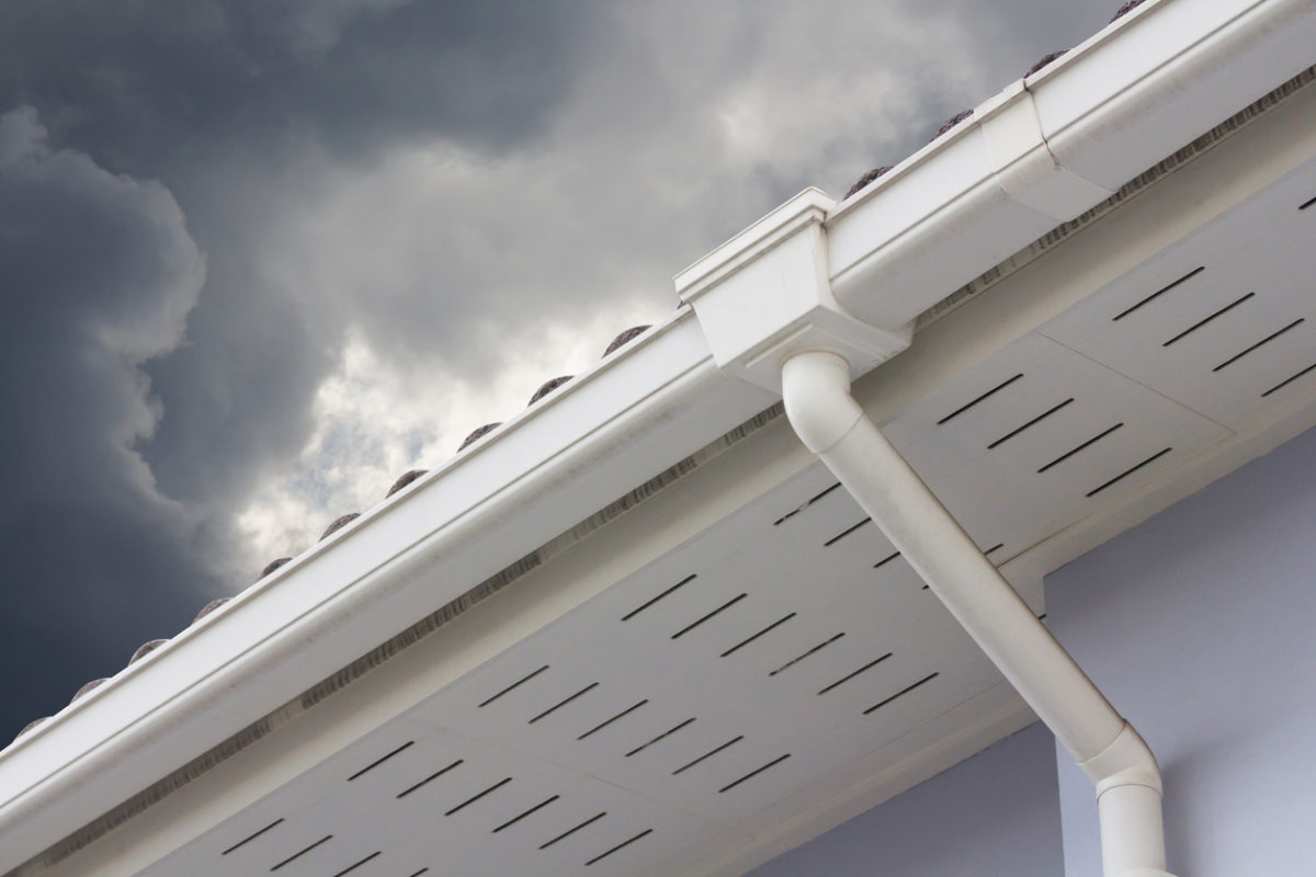 seamless gutters - Piedmont Roofing